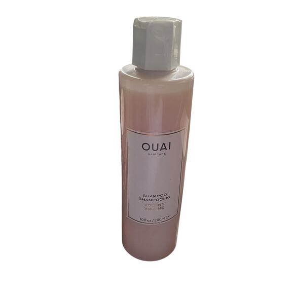 Ouai Haircare Shampoo Volume 10 oz open bottle